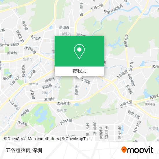 五谷粗粮房地图