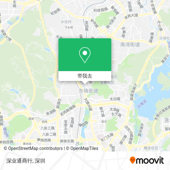 深业通商行地图