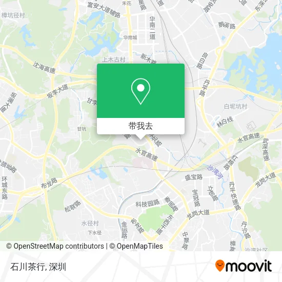 石川茶行地图
