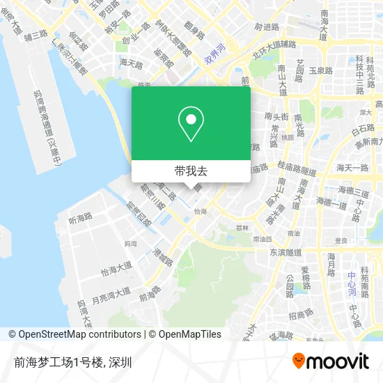 前海梦工场1号楼地图