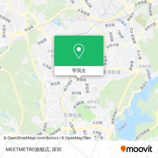 MEETMETRO旗舰店地图