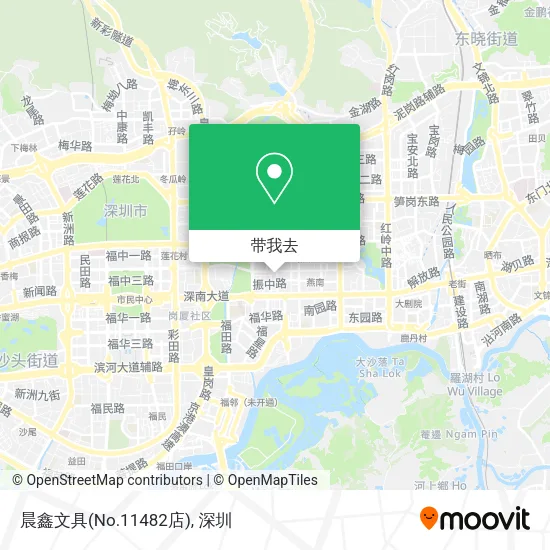 晨鑫文具(No.11482店)地图