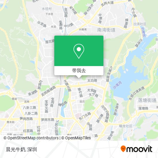 晨光牛奶地图