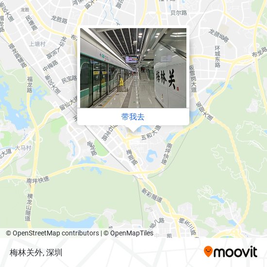 梅林关外地图