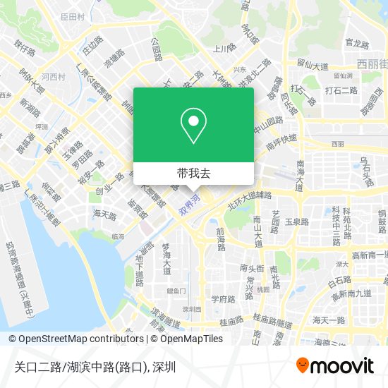 关口二路/湖滨中路(路口)地图