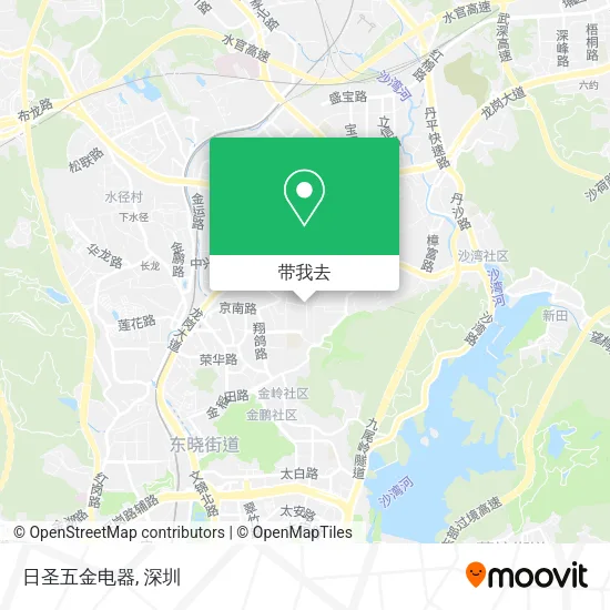 日圣五金电器地图
