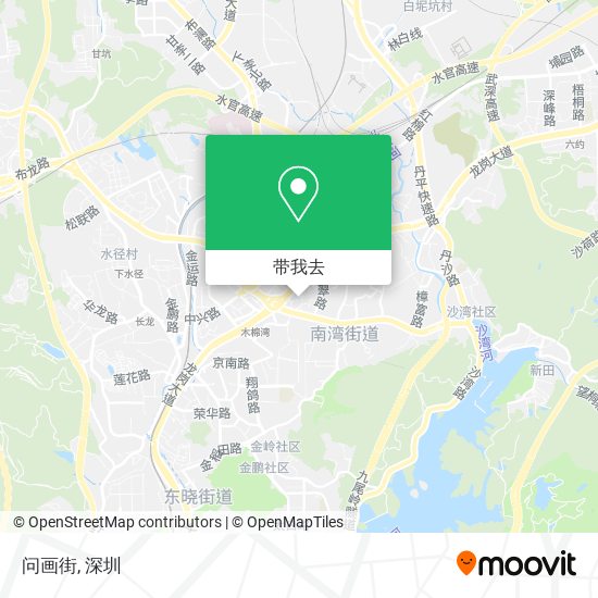 问画街地图