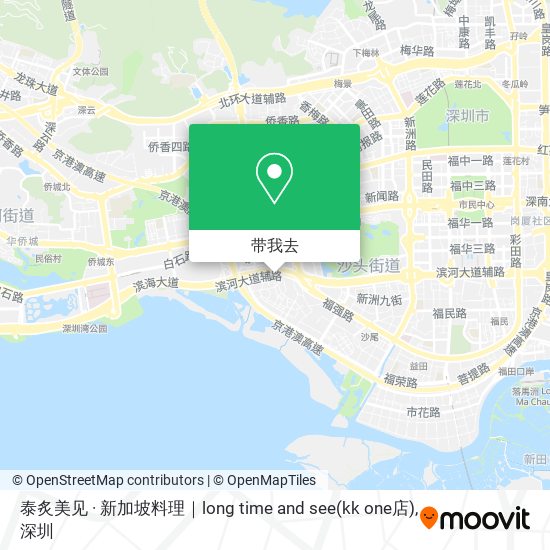 泰炙美见 · 新加坡料理｜long time and see(kk one店)地图