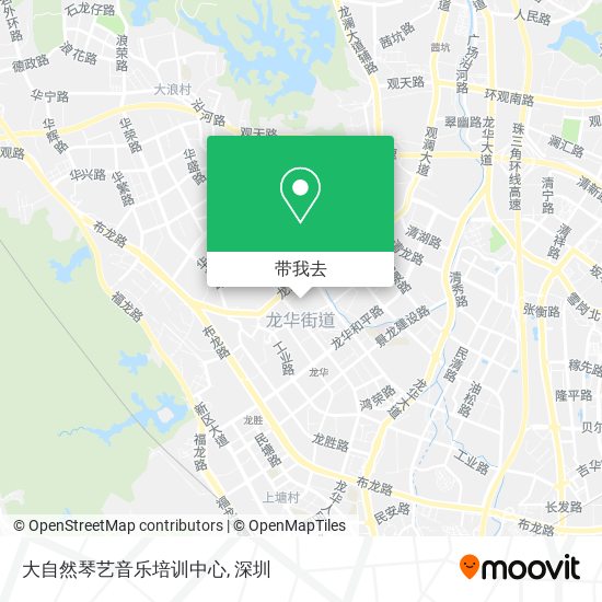 大自然琴艺音乐培训中心地图