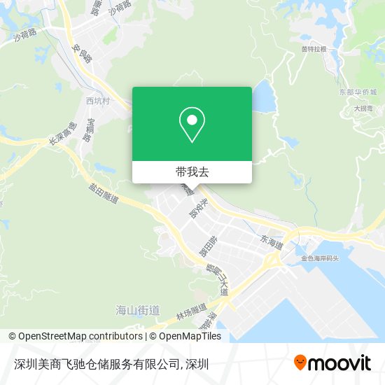深圳美商飞驰仓储服务有限公司地图