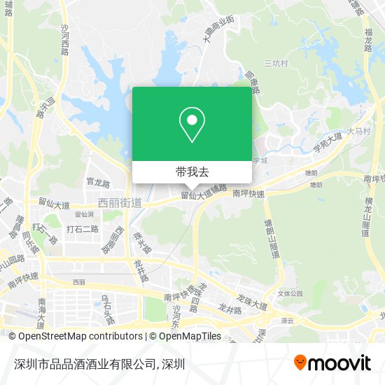 深圳市品品酒酒业有限公司地图