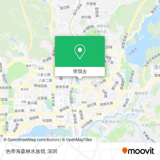 热带海森林水族馆地图