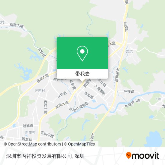 深圳市丙祥投资发展有限公司地图