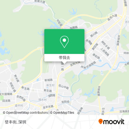 登丰街地图