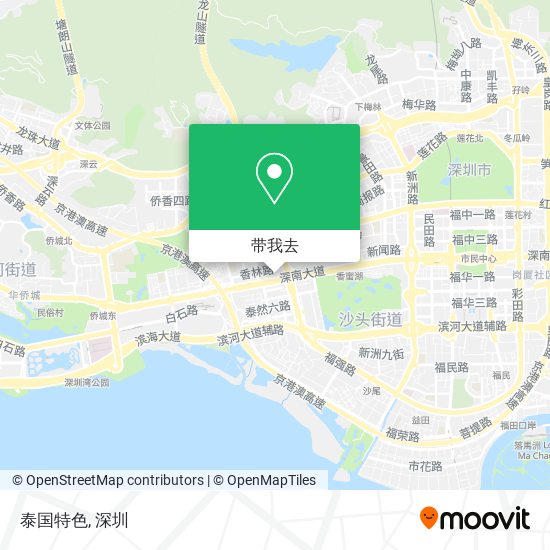 泰国特色地图