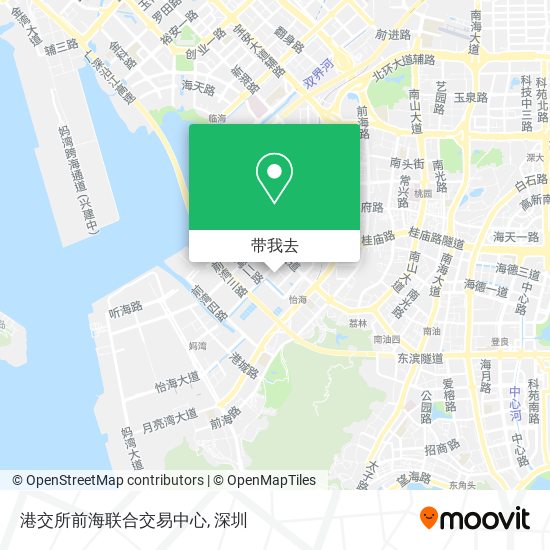 港交所前海联合交易中心地图
