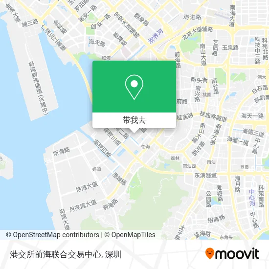 港交所前海联合交易中心地图