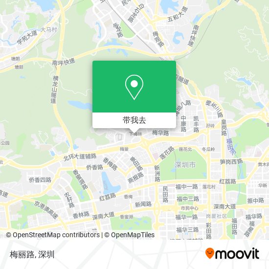 梅丽路地图