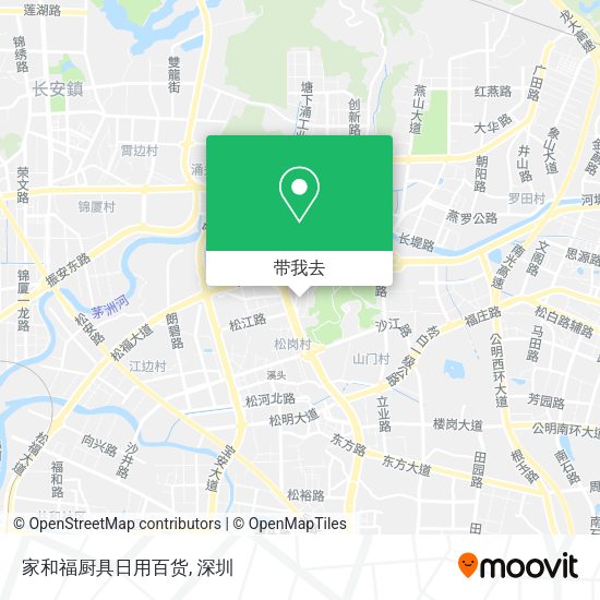 家和福厨具日用百货地图
