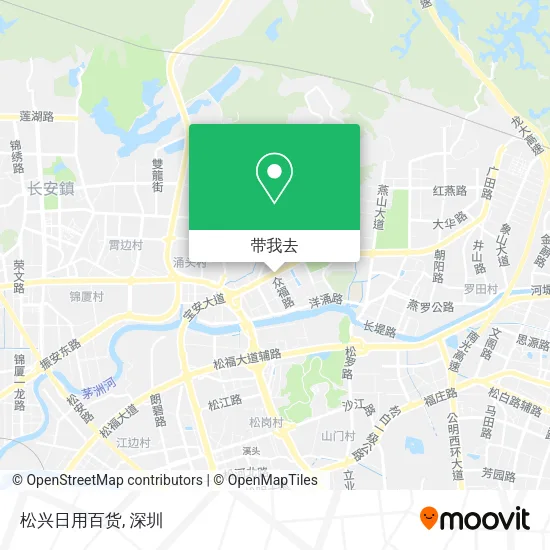 松兴日用百货地图