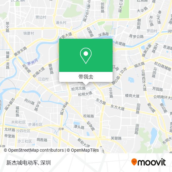 新杰城电动车地图