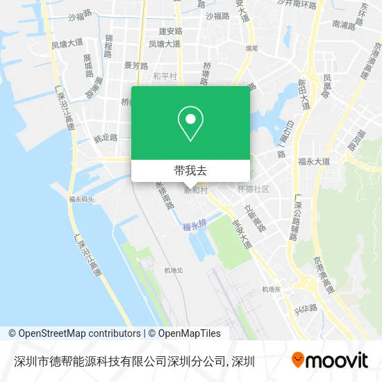 深圳市德帮能源科技有限公司深圳分公司地图