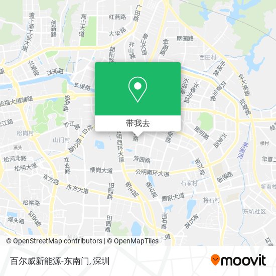百尔威新能源-东南门地图