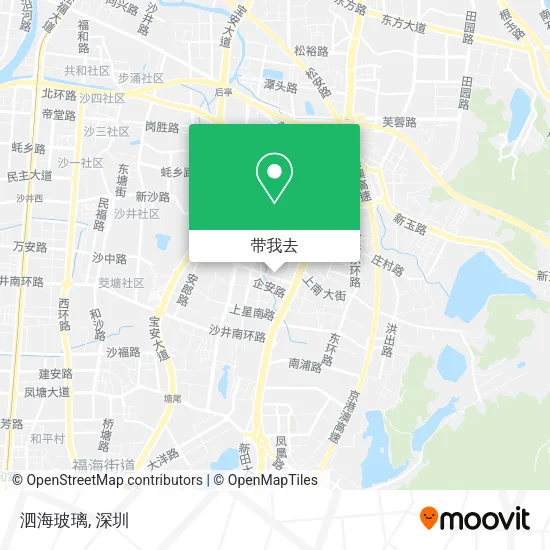 泗海玻璃地图