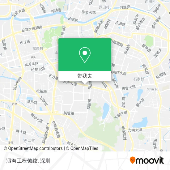泗海工模蚀纹地图