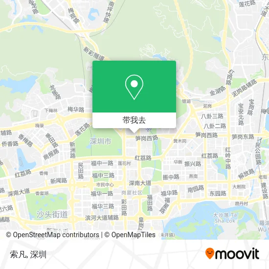 索凡地图