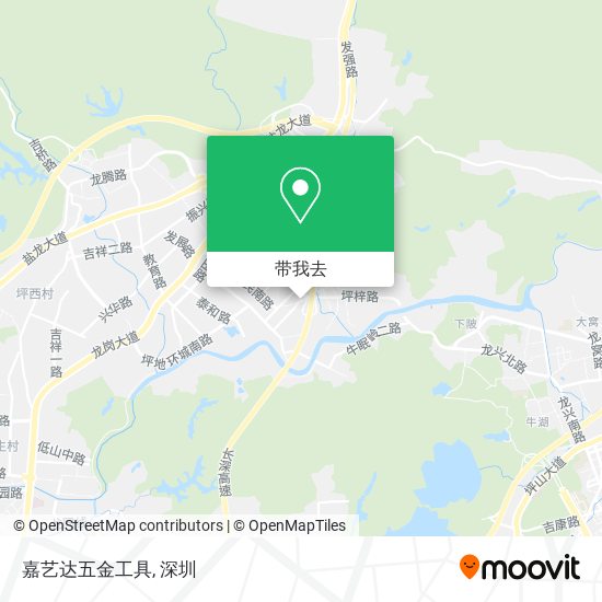 嘉艺达五金工具地图