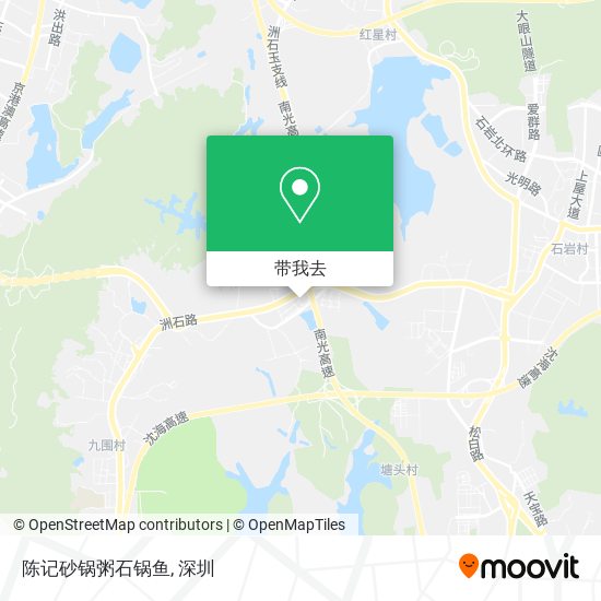 陈记砂锅粥石锅鱼地图