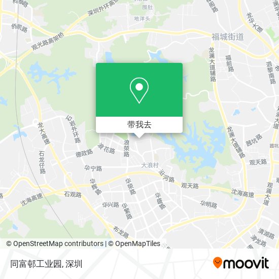 同富邨工业园地图