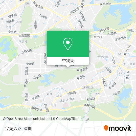 宝龙六路地图