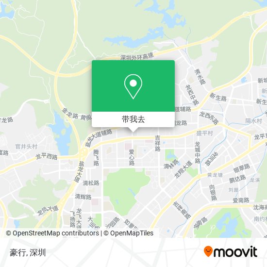 豪行地图