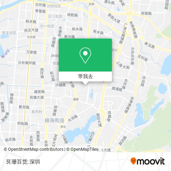 艮珊百货地图
