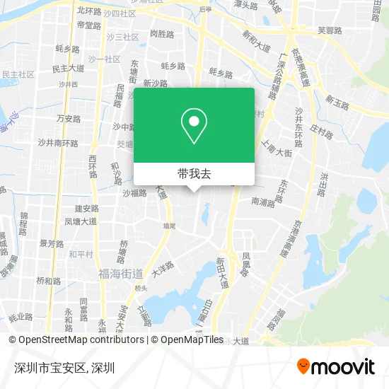 深圳市宝安区地图