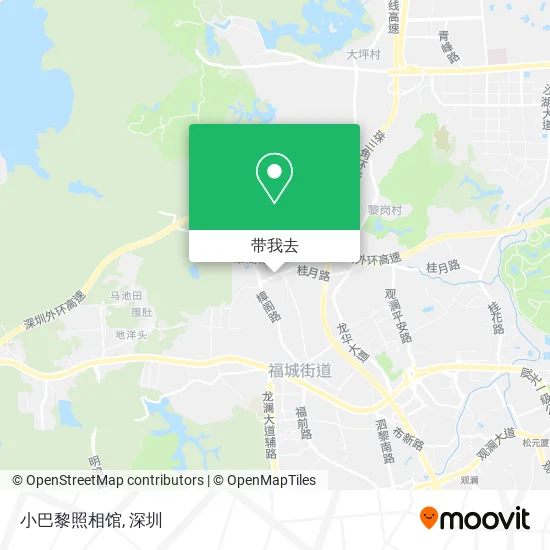 小巴黎照相馆地图