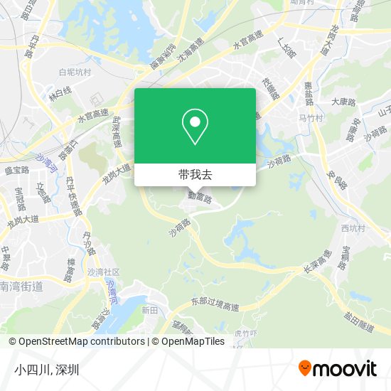 小四川地图