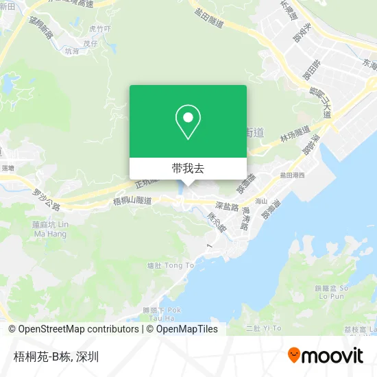 梧桐苑-B栋地图