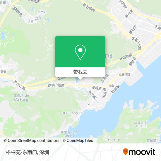 梧桐苑-东南门地图