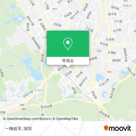 一嗨租车地图