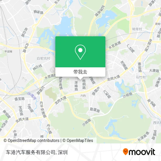 车港汽车服务有限公司地图