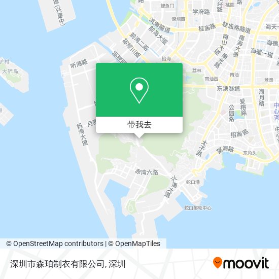 深圳市森珀制衣有限公司地图