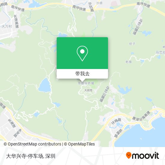 大华兴寺-停车场地图