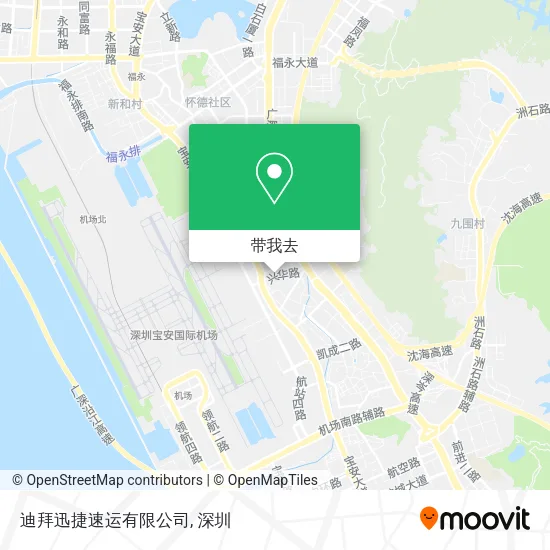 迪拜迅捷速运有限公司地图