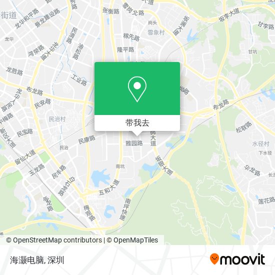 海灏电脑地图