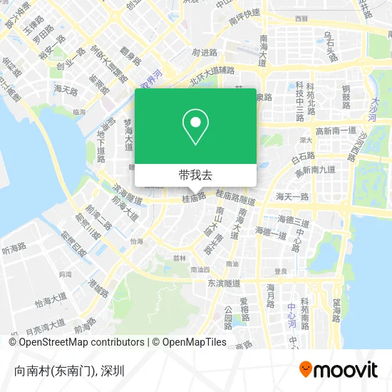 向南村(东南门)地图