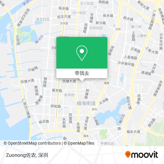 Zuonong佐农地图