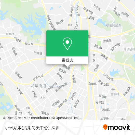小米姑娘(清湖尚美中心)地图